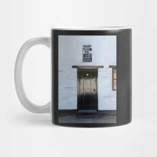 An old door Mug